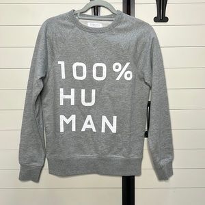 Everlane grey long sleeve sweatshirt 100% cotton
